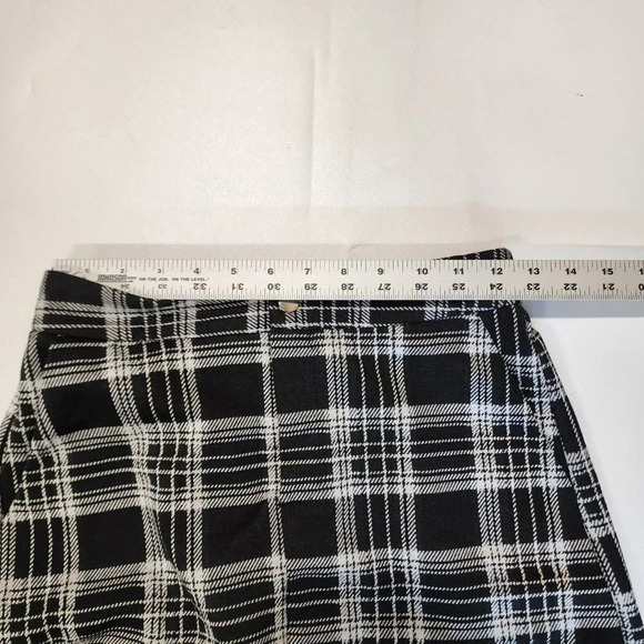 VERO MODA Women's Fidela Plaid Skirt In Black Check Size S‎ NWT - Picture 9 of 11